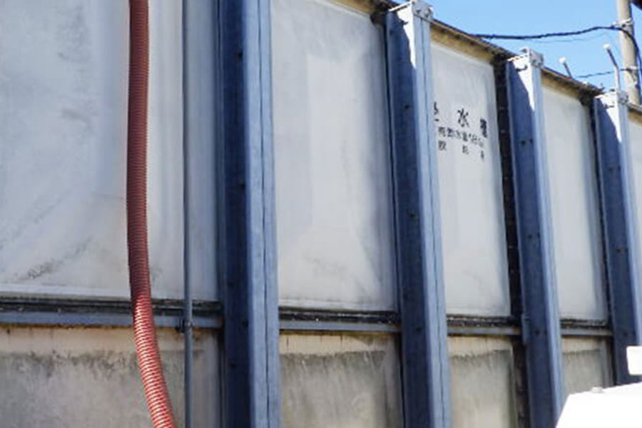 貯水槽の清掃・点検・補修