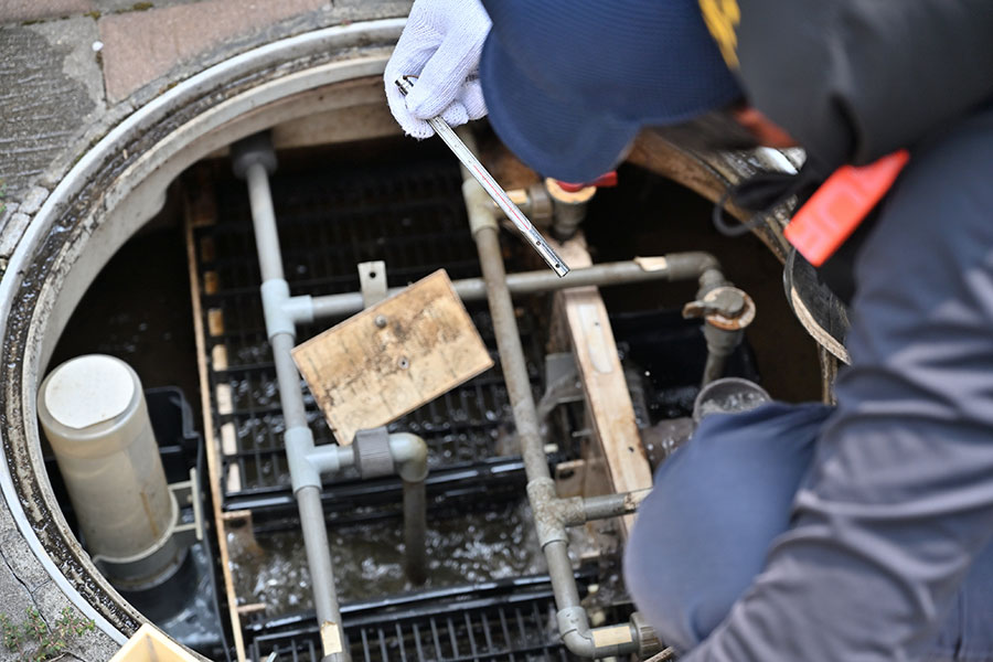 ビルピット清掃