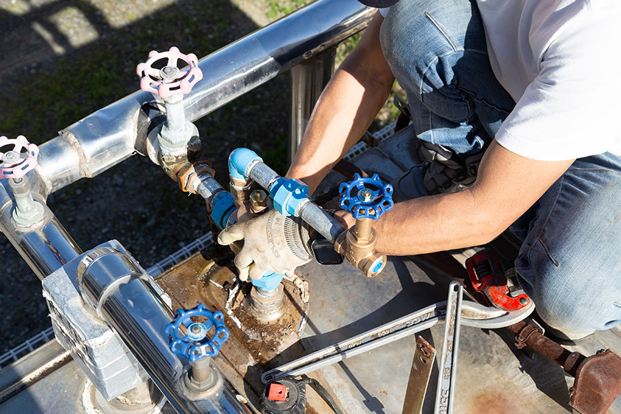 給水装置修理・ポンプ交換・ブースターポンプ点検